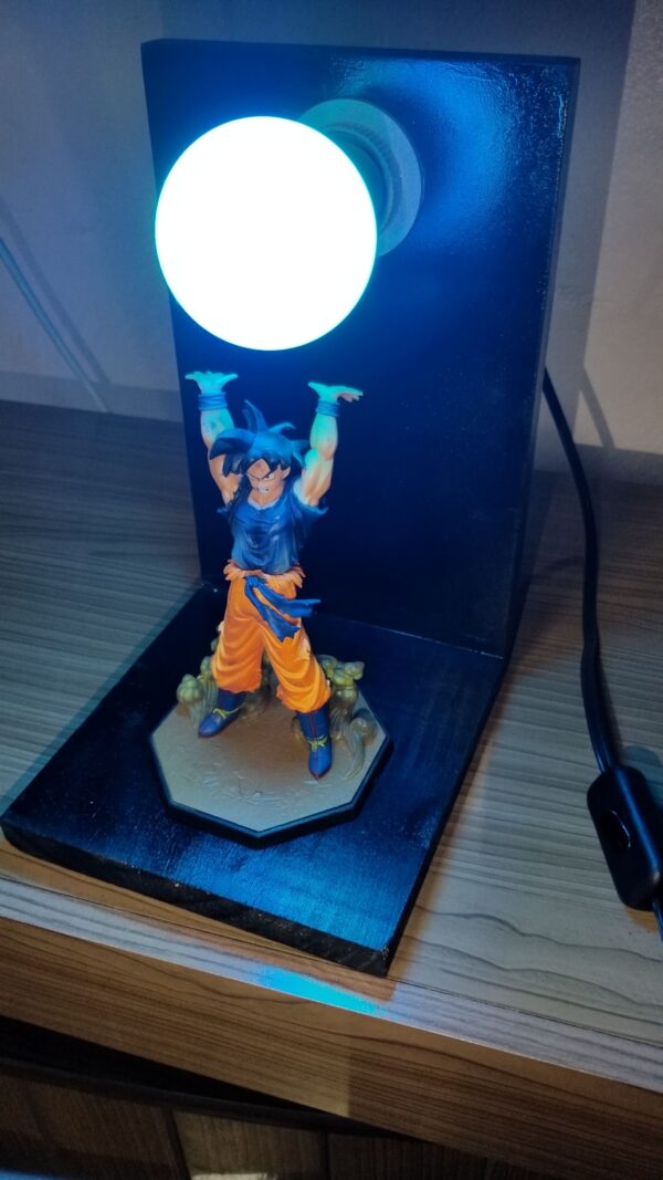 Lampara Goku Henkidama Luz RGB - Imagen 5