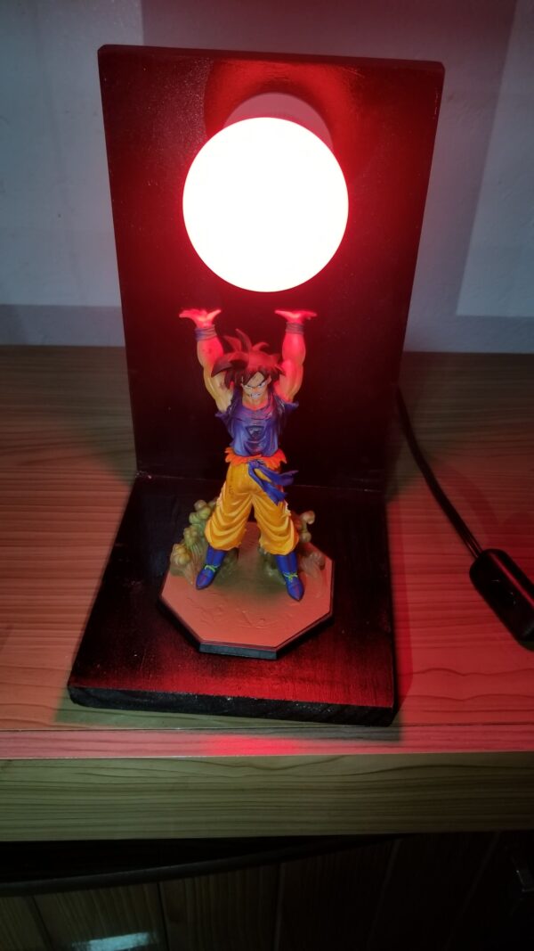 Lampara Goku Henkidama Luz RGB - Imagen 3