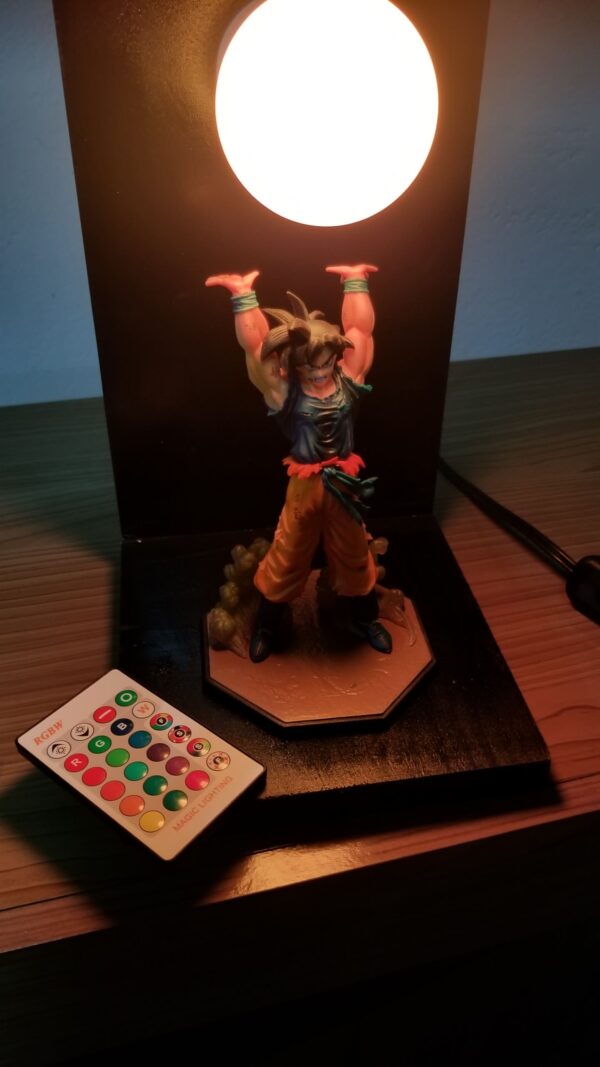 Lampara Goku Henkidama Luz RGB
