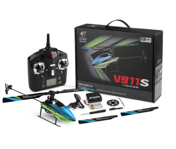 Helicoptero RC V911S 4 Canales