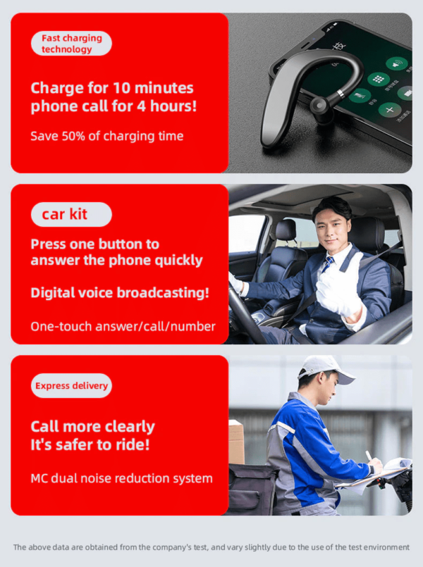 Auricular Bluetooth V8 - Imagen 14