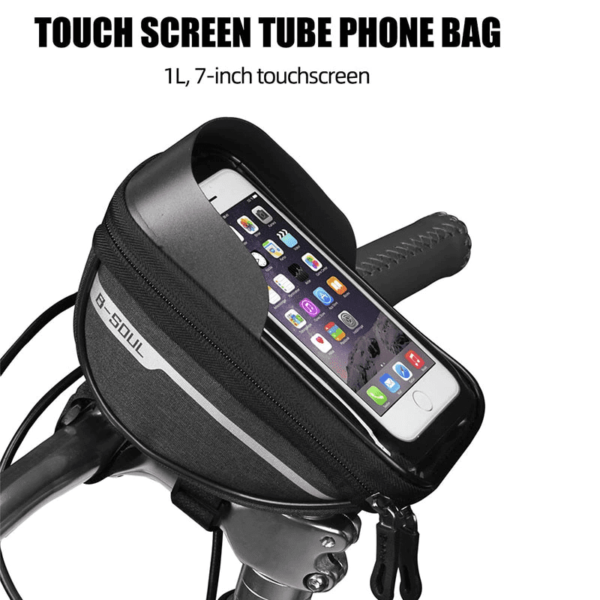 Bolsa De Bicicleta Celular Impermeable - Imagen 8