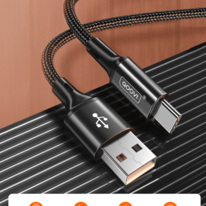 2 Cables Tipo C 1m Qoovi