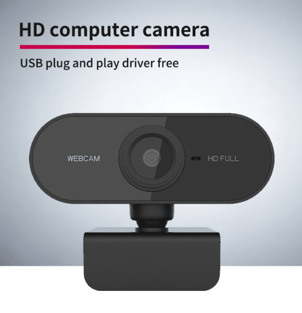 Cámara Web Full Hd 1080p Con Micrófono