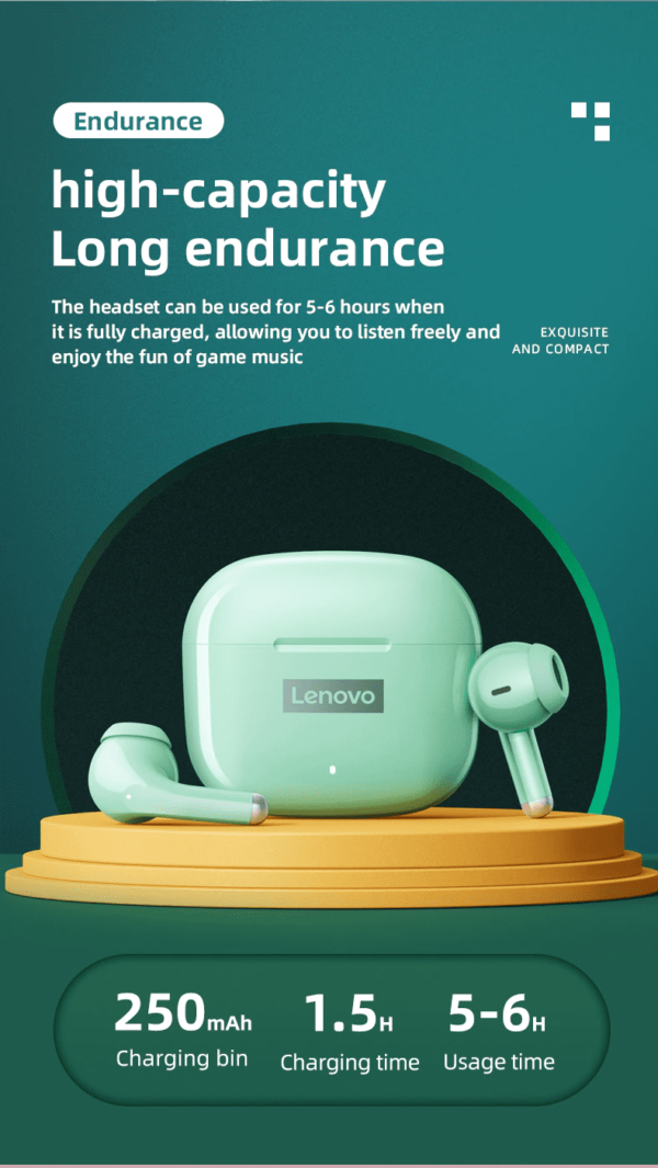 Audífonos In-ear Inalámbricos Lenovo Livepods Lp40 - Imagen 7