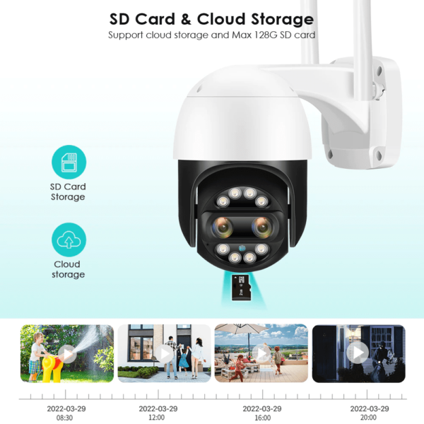 Cámara De Seguridad 4k Con Zoom - Imagen 2