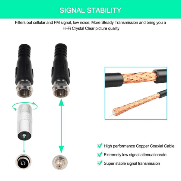 Antena Potente Para Televisión Digital - Imagen 3