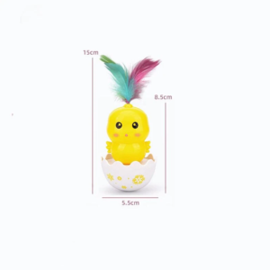 Juguete para gatos pollito bailarín