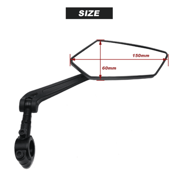 Espejo Retrovisor Izquierdo De Bicicleta - Imagen 16