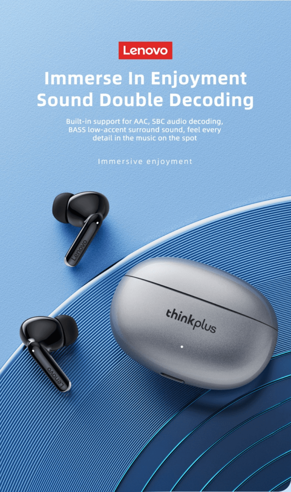 Auriculares Lenovo Xt88 Bluetooth 5.3 Control Táctil - Imagen 13