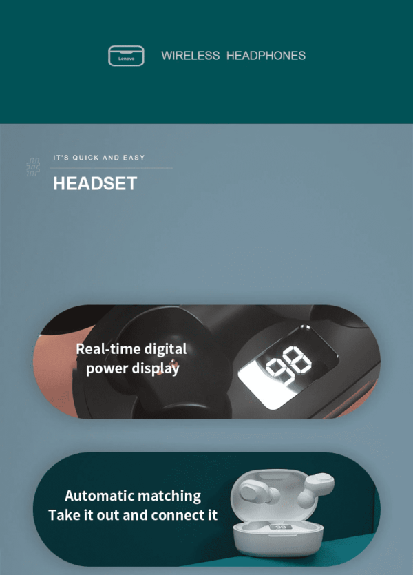Auriculares Lenovo XT91 - Imagen 13