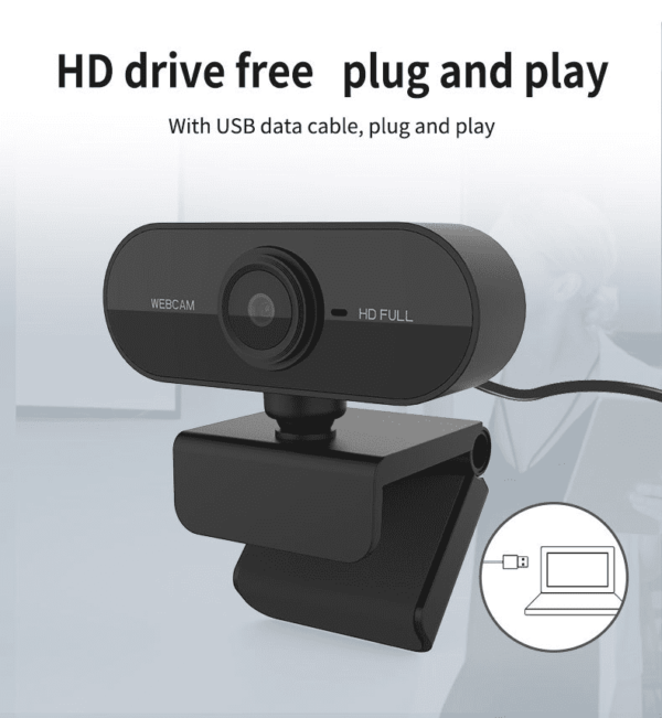 Cámara Web Full Hd 1080p Con Micrófono - Imagen 5