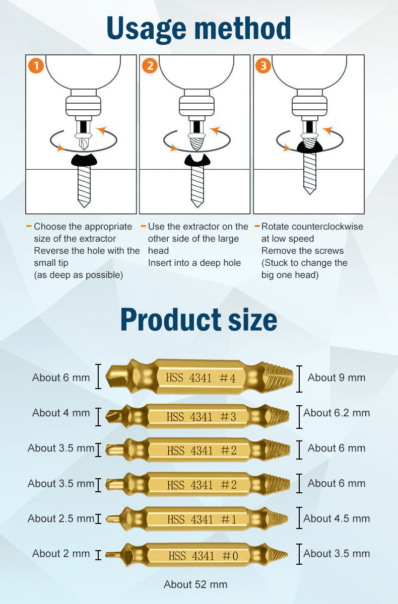 Extractor De Tornillos - Imagen 6
