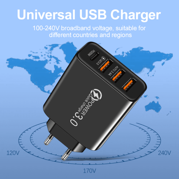 Cargador Triple USB - Imagen 5