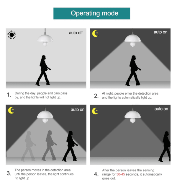 Ampolleta Led con sensor de movimiento - Imagen 7