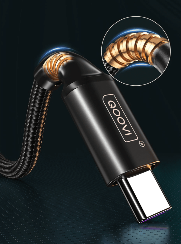 2 Cables Tipo C 1m Qoovi - Imagen 6