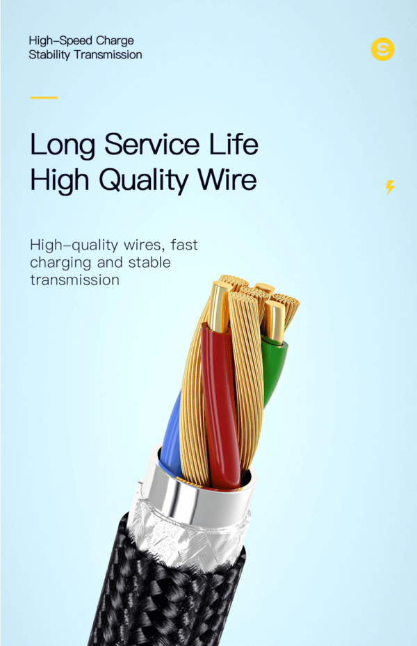 Cable Tipo Usb C 2m Essager - Imagen 5