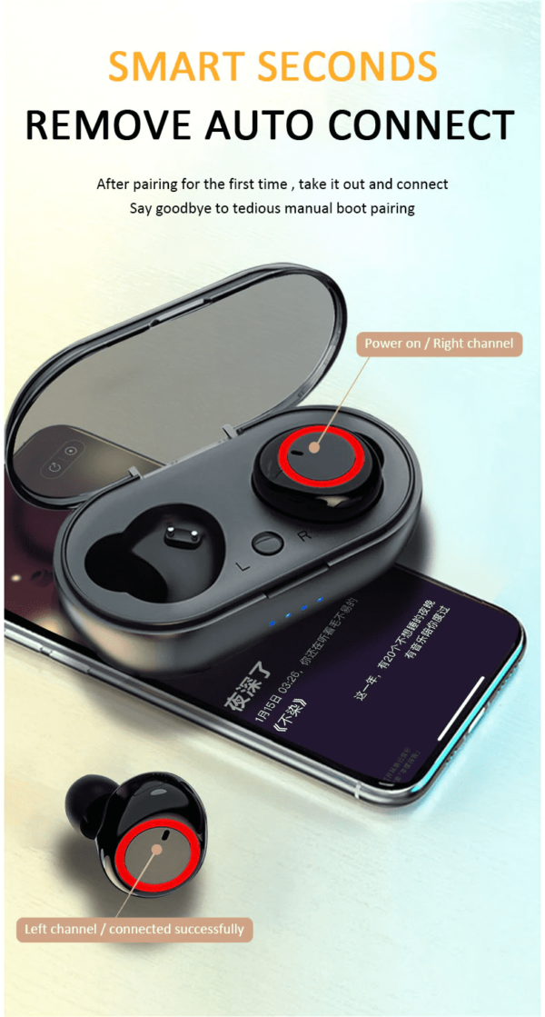 Auriculares Bluetooth Y50 - Imagen 4
