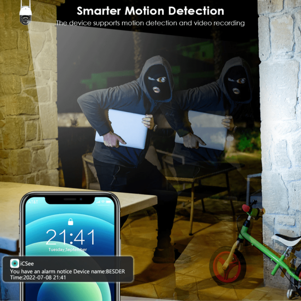 Cámara De Seguridad 4k Con Zoom - Imagen 6