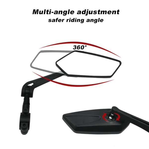 Espejo Retrovisor Izquierdo De Bicicleta - Imagen 11