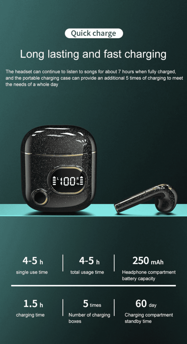 Auriculares Bluetooth X25 5.1 - Imagen 5