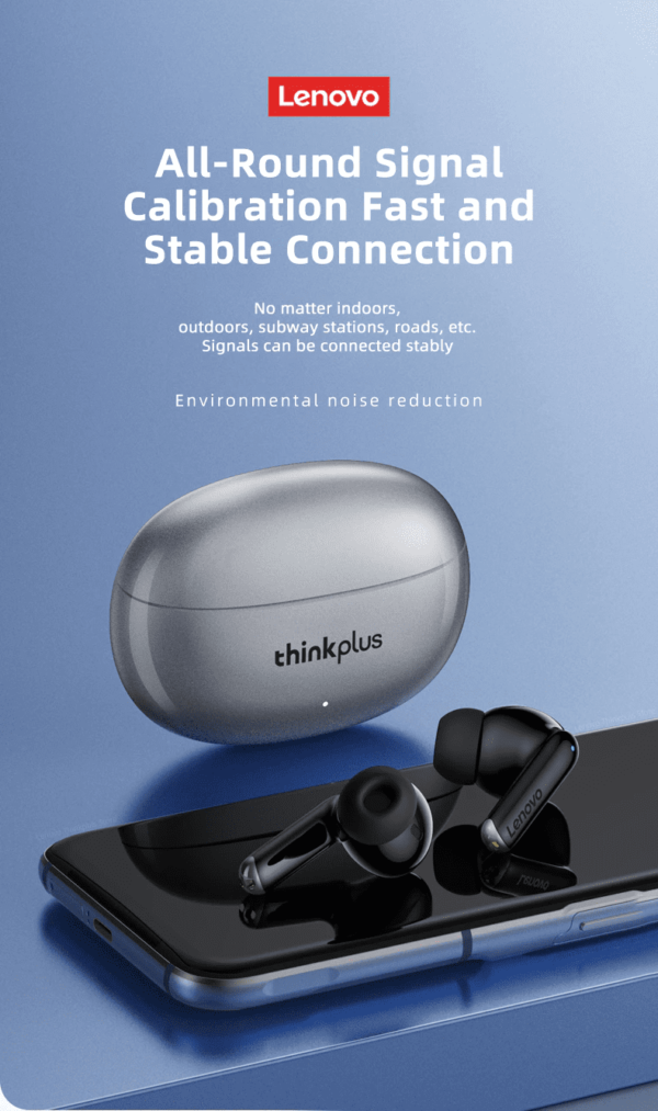 Auriculares Lenovo Xt88 Bluetooth 5.3 Control Táctil - Imagen 8