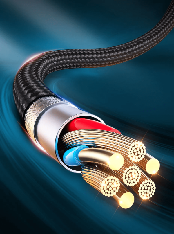 2 Cables Tipo C 1m Qoovi - Imagen 4