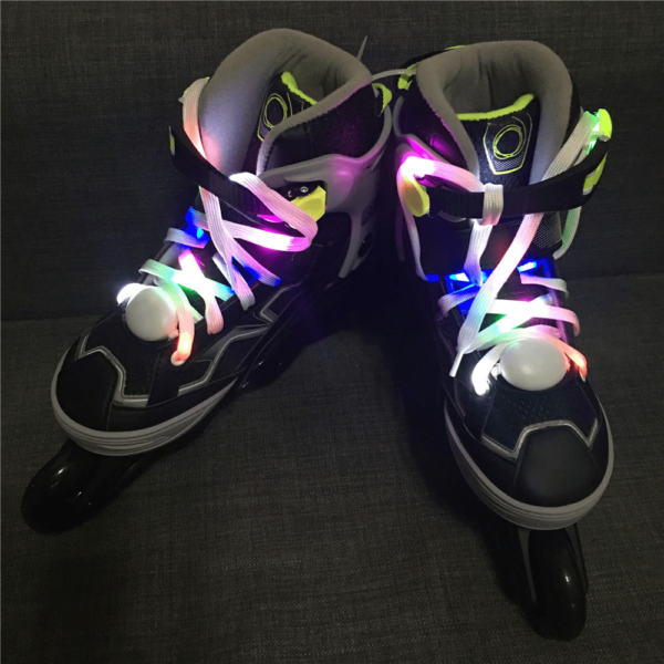 Cordones Luminosos Para Zapatillas O Patines - Imagen 2