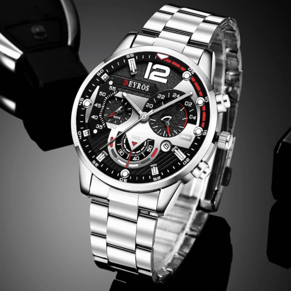 Reloj De Acero Brillante Elegante