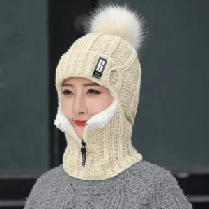 Gorro Lana Completo Amarillo