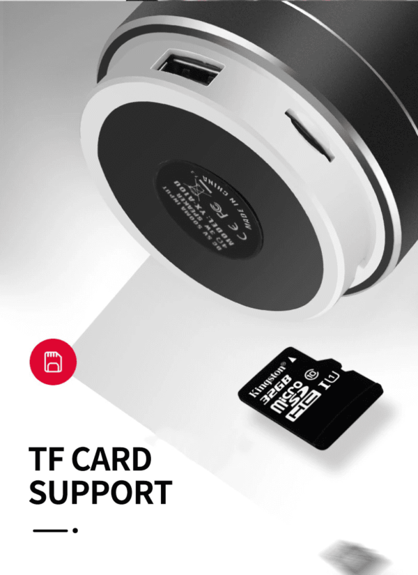 Parlante Bluetooth Negro - Imagen 7