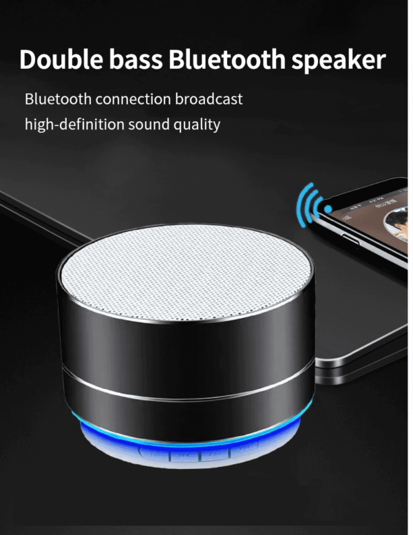 Parlante Bluetooth Negro - Imagen 4