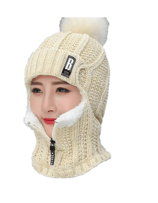 Gorro Lana Completo Amarillo - Imagen 2