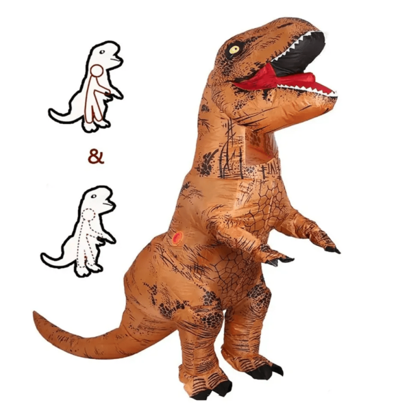 Dinosaurio Inflable Divertido - Imagen 3
