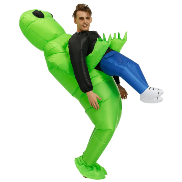 Disfraz inflable de alien Divertido