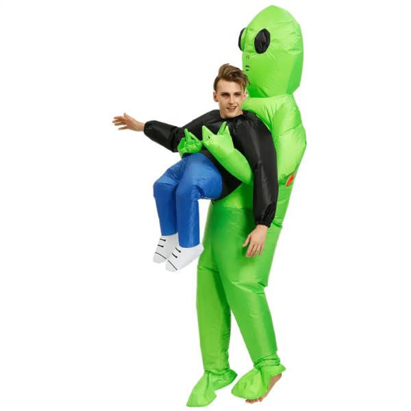 Disfraz inflable de alien Divertido - Imagen 2