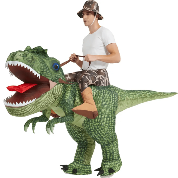 Dinosaurio Rex Montado Divertido - Imagen 3