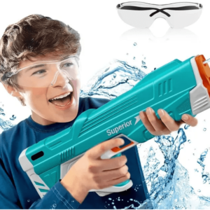 Pistola de agua Supreme más potente, eléctrica de alta calidad automatizada y precisa con 3 modos de juego