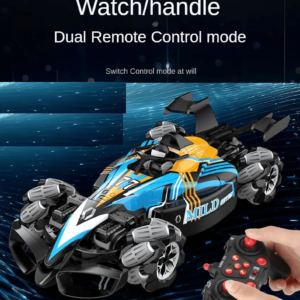 F1 RC Drift Car con música luces Led 2,4G Radio doble RC Spray Stunt Cars 4WD