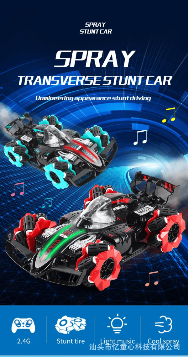 Auto RC 4WD Teledirigido 360 año 2023 para niño - Imagen 2