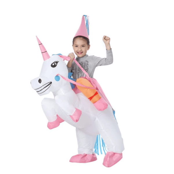 Disfraz inflable de Unicornio para Niña - Imagen 3