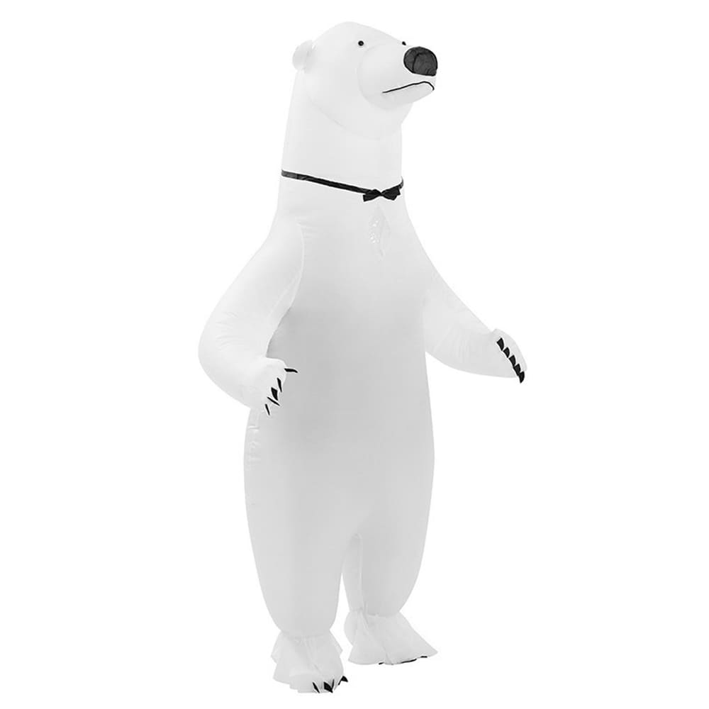Disfraz de Oso Polar 🐻❄️ Blanco Divertido - Imagen 4