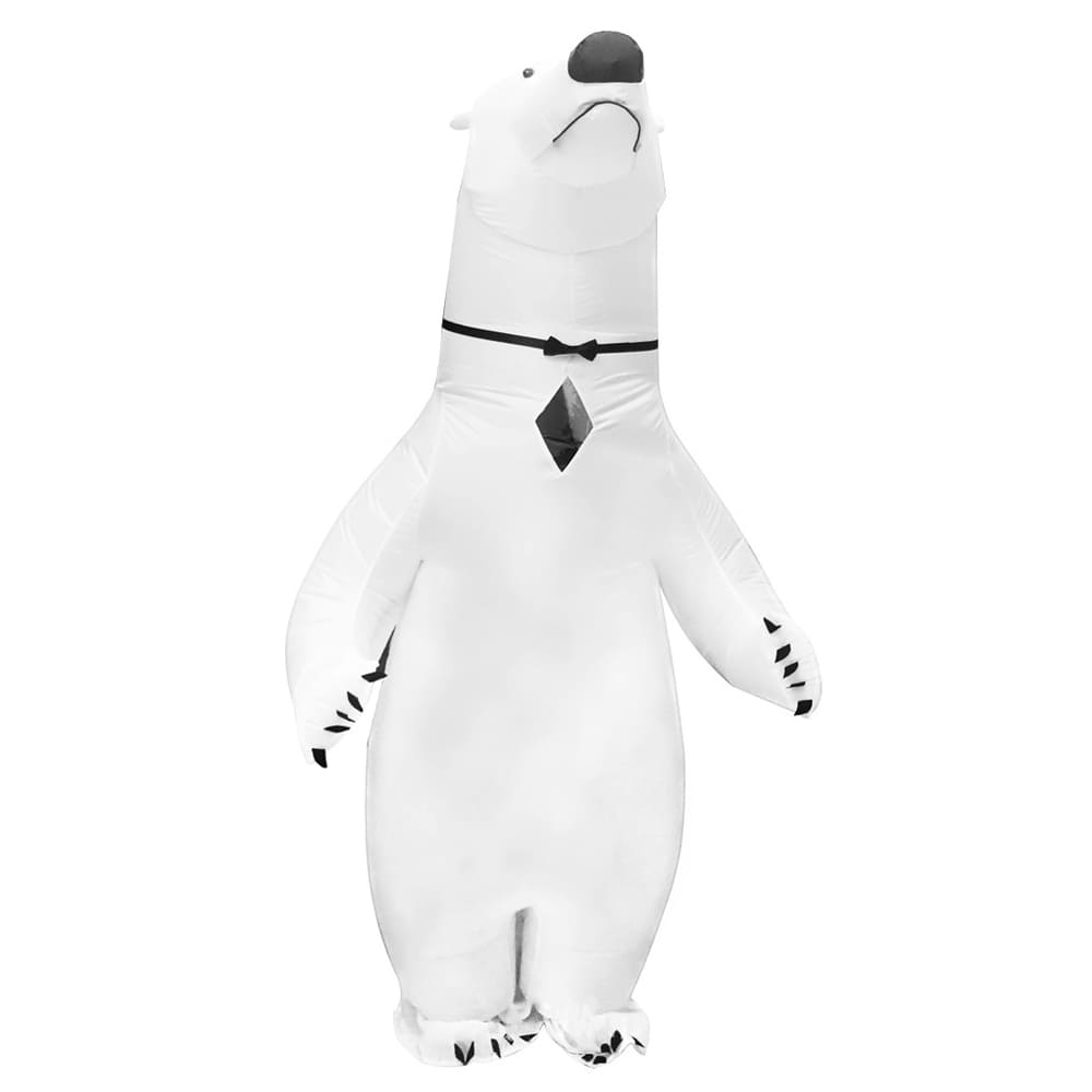 Disfraz de Oso Polar 🐻❄️ Blanco Divertido - Imagen 3