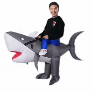 Disfraz de Tiburón 🦈 Inflable Divertido
