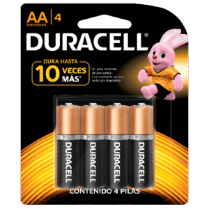 4 Pilas Duracell AA